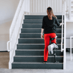Iwalk 3.0 Handsfree Kniekruk Zijaanzicht Traplopen