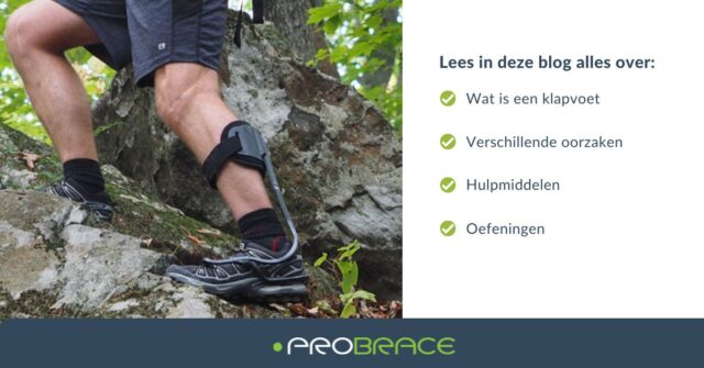 Klapvoet Turbomed Summit Classic Dropfoot Ondersteuning Wandelen Enkel Uitval Probrace Brace