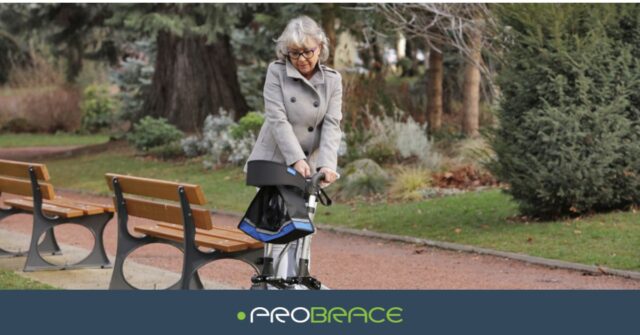 Rollator Ondersteuning Lopen Wandelen Stoep Tips Probrace Thuasne Brace