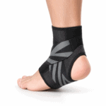 Bodyvine Sport Enkelbrace Lichtgewicht Enkelbandage Verzwikte Enkel Enkelinstabiliteit Zwart (6)