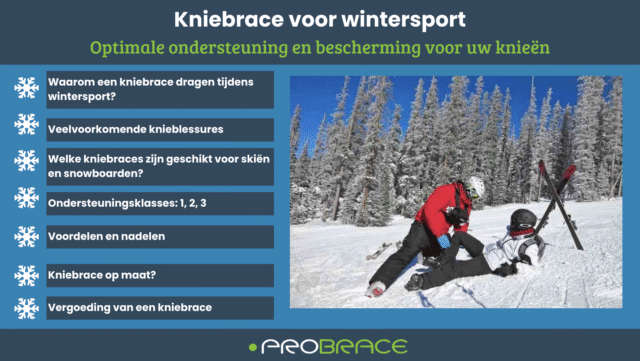 Kniebrace Voor Wintersport Optimale Ondersteuning En Bescherming Voor Uw Knieen