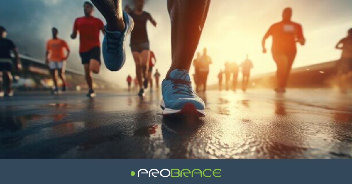 Damtotdam Hardlopen Lopen Knie Enkel Wandelen Amsterdam Marathon Brace Steunzolen Ondersteunen Probrace