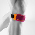Bauerfeind sports knee strap roze