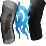 Bodyvine Lichtgewicht Knie Bandage Met Drielaagse Compressie