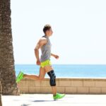 Bodyvine Lichtgewicht Knie Bandage Met Drielaagse Compressie