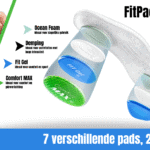 Fitpace Ecodasher Steunzool 7 Verschillende Pads, 20 Combinaties (2)