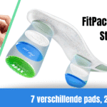 Fitpace Ecodasher Steunzool 7 Verschillende Pads, 20 Combinaties