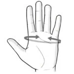 Messung für E-life CMC Daumenbandage