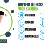 Reh4mat Neopreen Kniebrace Met Baleinen Voor Kinderen