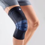 bauerfeind genutrain black probrace