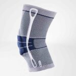 bauerfeind genutrain kniebrace siliconenrand aantrekbalein probrace