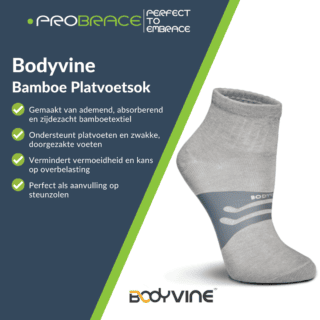 Bodyvine Platvoetsok