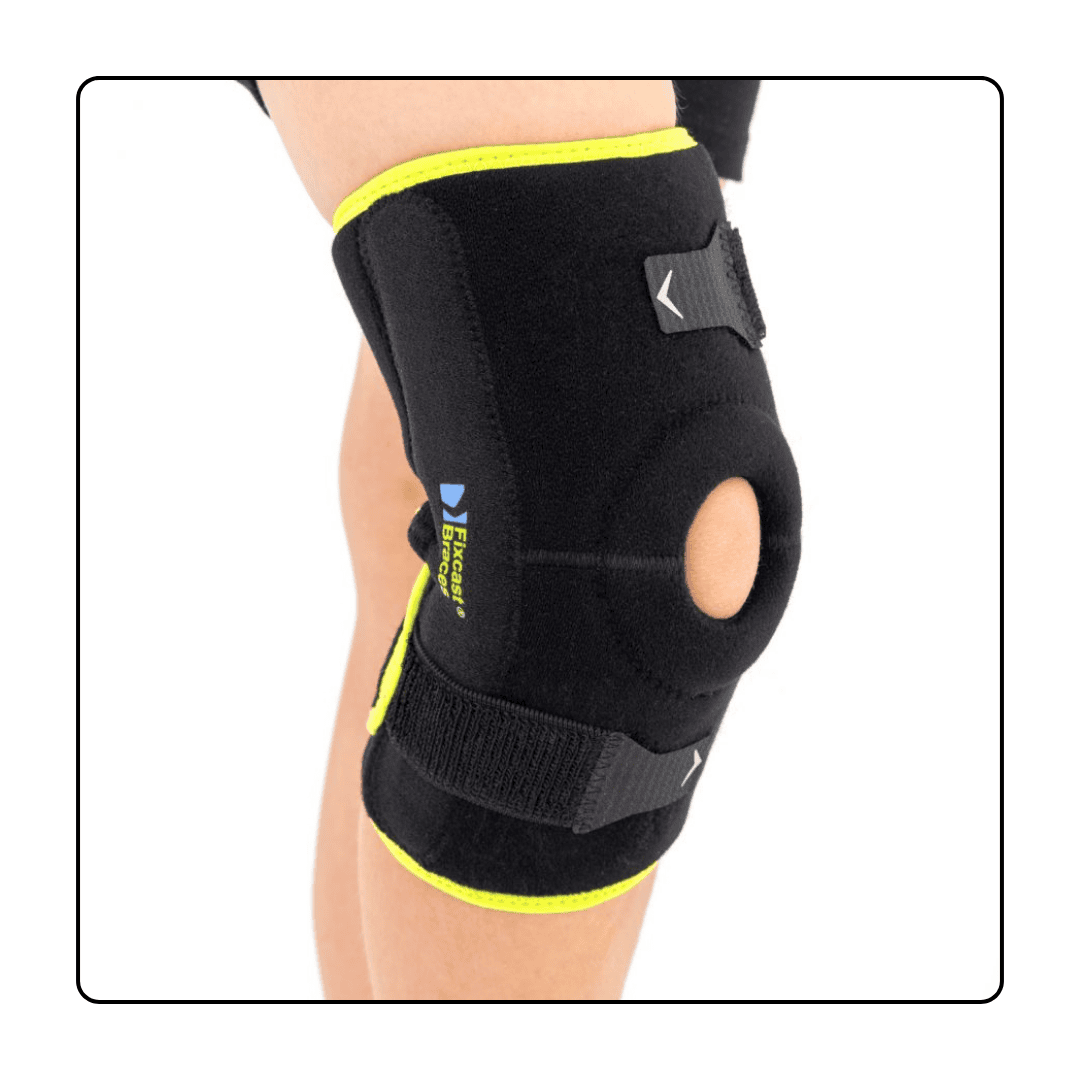 Reh4mat Neopreen Kniebrace Met Scharnieren Voor Kinderen